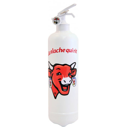 Extincteur vache qui rit blanc Fire Design
